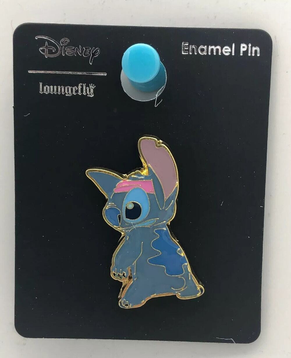 Disney Loungefly Pin Lilo and Stitch Aerobics Exercise Trading Pin